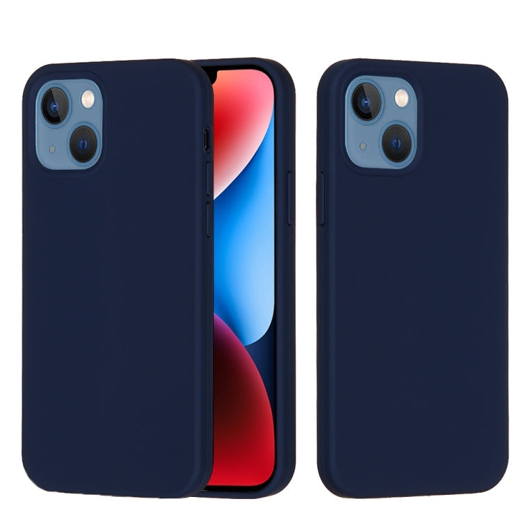 Solid Color Silicone Phone Case, For iPhone 15 Pro, For iPhone 15 Plus