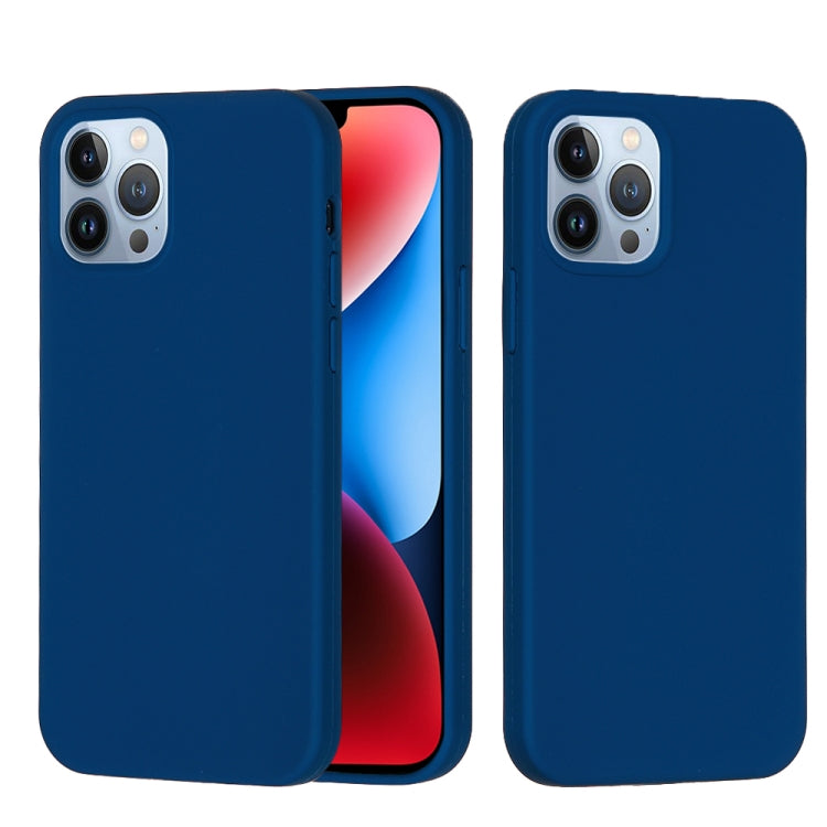 Solid Color Silicone Phone Case, For iPhone 15 Pro, For iPhone 15 Plus
