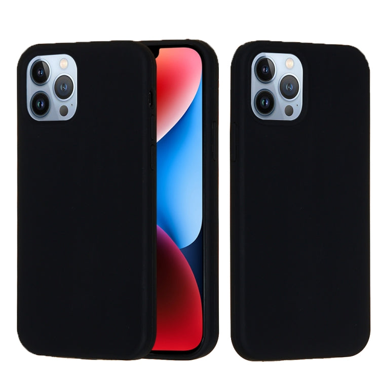 Solid Color Silicone Phone Case, For iPhone 15 Pro, For iPhone 15 Plus