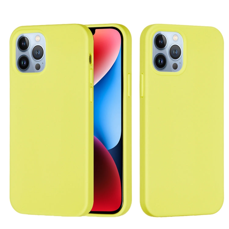 Solid Color Silicone Phone Case, For iPhone 15 Pro, For iPhone 15 Plus