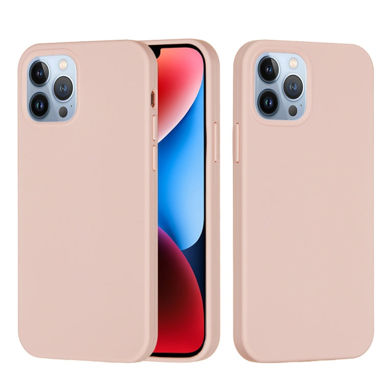 Solid Color Silicone Phone Case, For iPhone 15 Pro, For iPhone 15 Plus