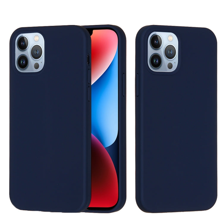 Solid Color Silicone Phone Case, For iPhone 15 Pro, For iPhone 15 Plus