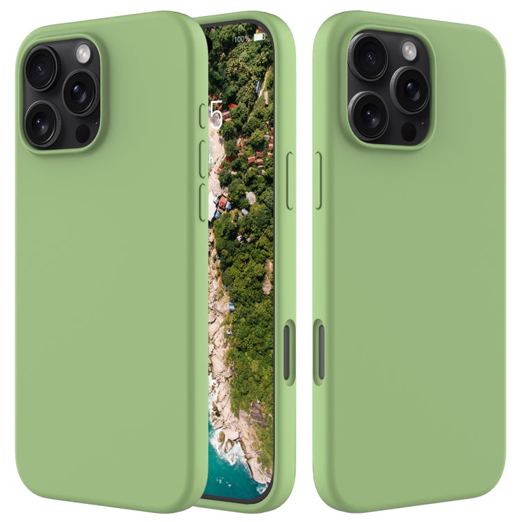 Solid Color Silicone Phone Case, For iPhone Air, For iPhone 16 Pro Max
