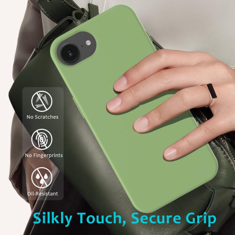 Solid Color Silicone Phone Case, For iPhone 17e / 16e, For iPhone 17 Pro Max