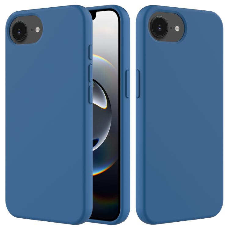 Solid Color Silicone Phone Case, For iPhone 17e / 16e, For iPhone 17 Pro Max