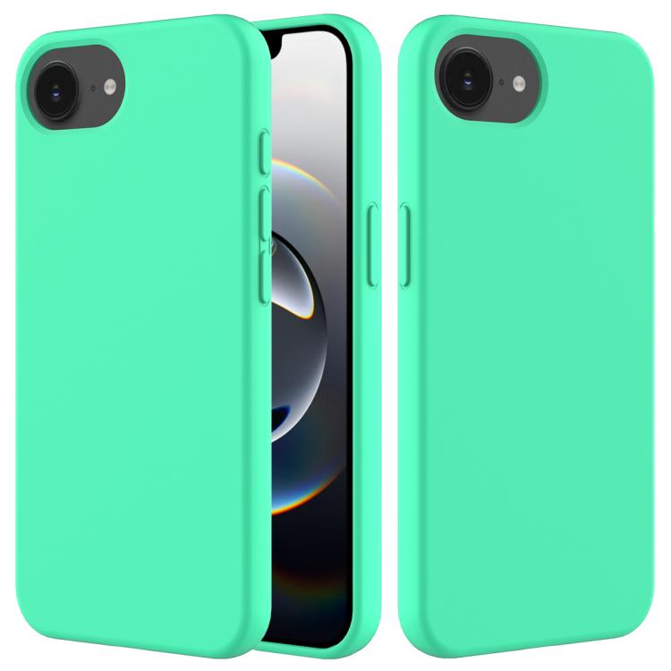 Solid Color Silicone Phone Case, For iPhone 17e / 16e, For iPhone 17 Pro Max