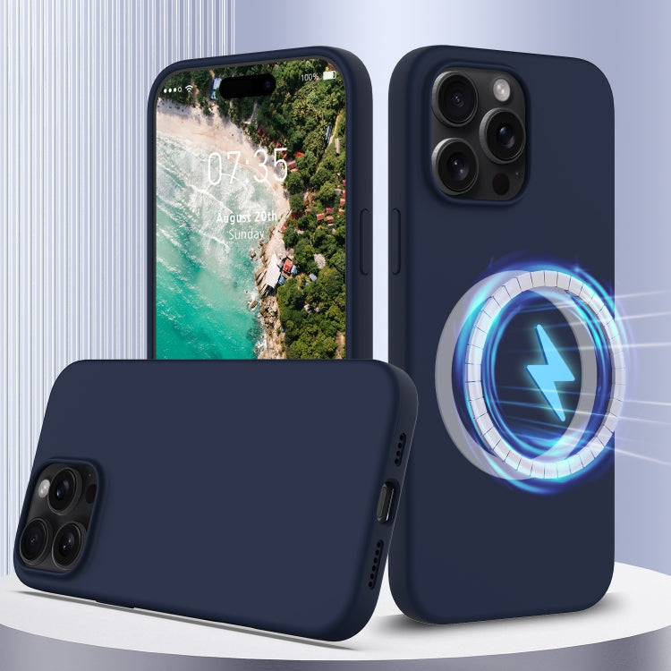 Shockproof Silicone Magsafe Phone Case, For iPhone 16 Pro, For iPhone 16 Plus