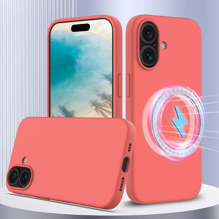 Shockproof Silicone Magsafe Phone Case, For iPhone 16, For iPhone 15 Pro Max