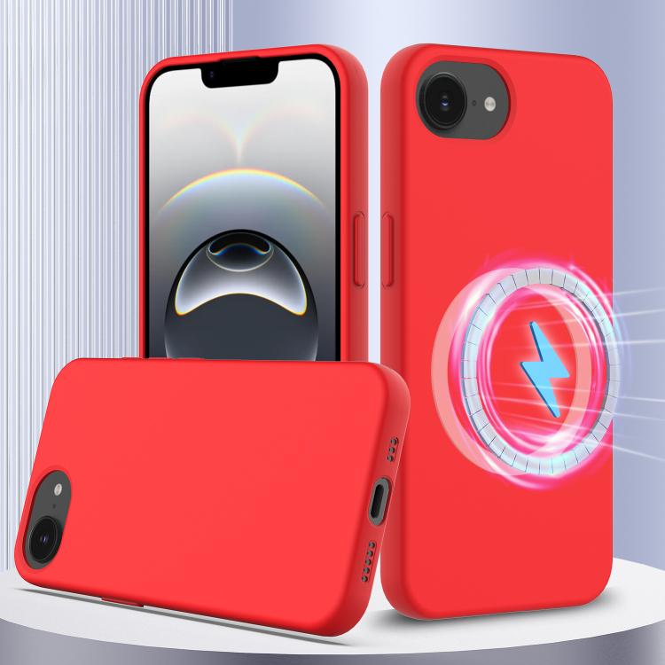 Shockproof Silicone Magsafe Phone Case, For iPhone 17e / 16e, For iPhone 17 Pro Max
