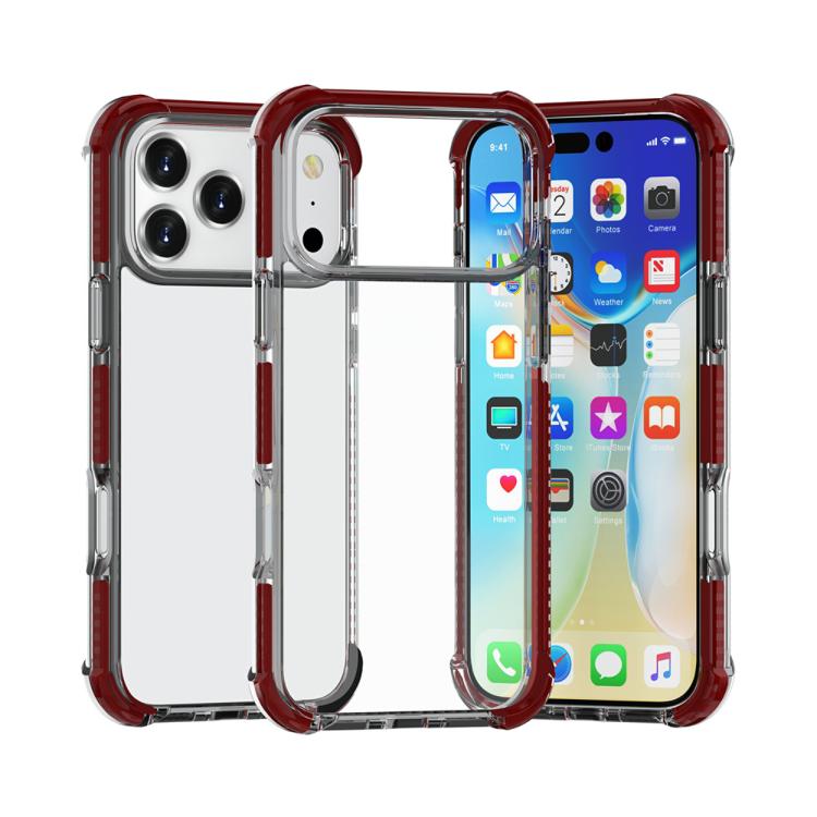 Four-corner Shockproof TPU Hybrid Acrylic Phone Case, For iPhone 18 Pro / 17 Pro, For iPhone 18 Pro Max / 17 Pro Max