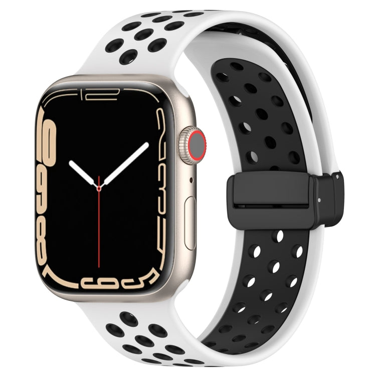 Magnetic Buckle Silicone Watch Band, For Apple Watch 3 38mm