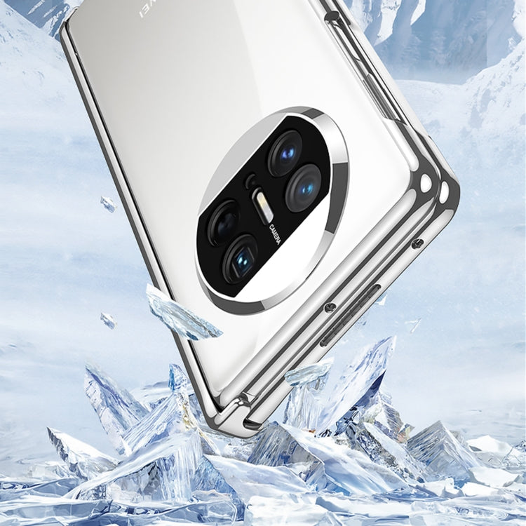 For Huawei Mate X3 GKK Integrated Folding Phantom Privacy Phone Case(Silver)
