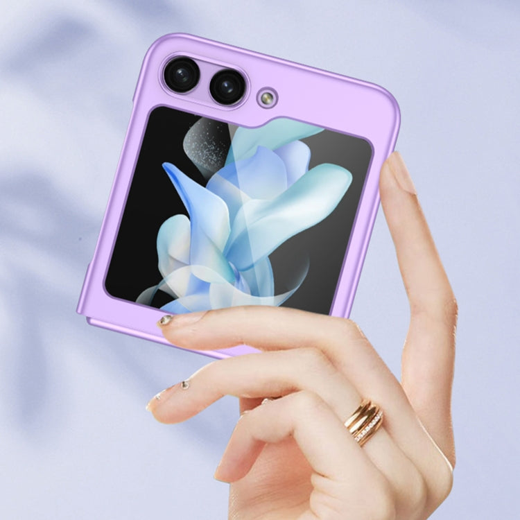 For Samsung Galaxy Z Flip5 GKK Ultra-thin Full Coverage Phone Case(White)