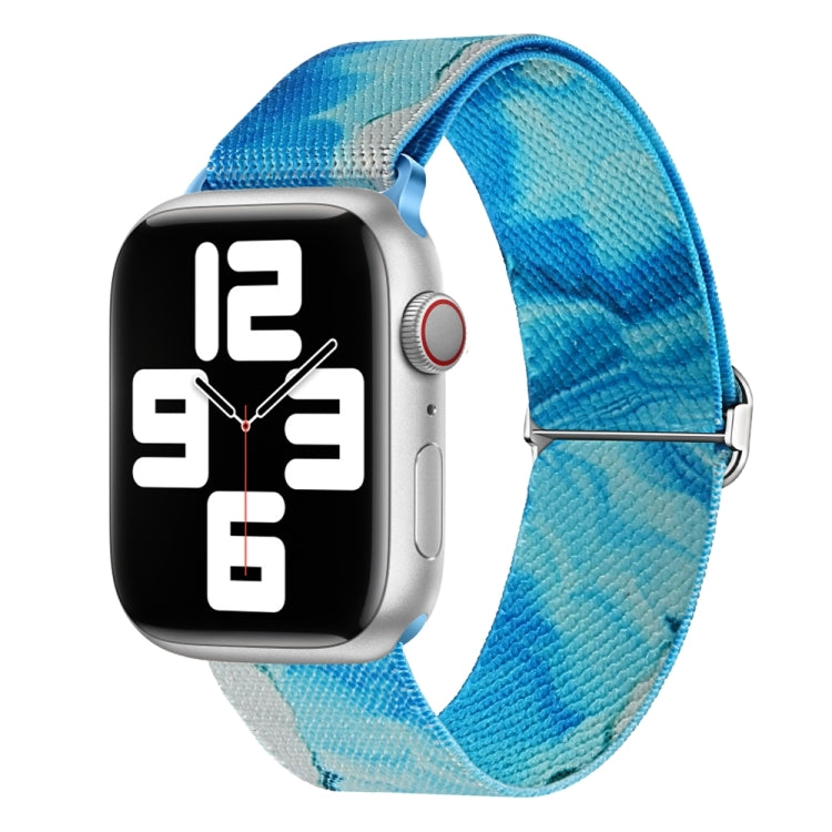Painted Pattern Nylon Replacement Watch Band, For Apple Watch 4 44mm, For Apple Watch 4 40mm, For Apple Watch 3 38mm