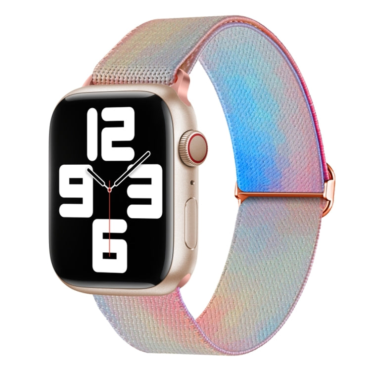 Painted Pattern Nylon Replacement Watch Band, For Apple Watch 4 44mm, For Apple Watch 4 40mm, For Apple Watch 3 38mm