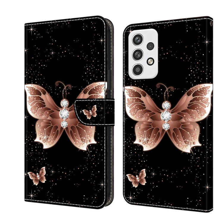 Crystal 3D Shockproof Protective Leather Phone Case, For Samsung Galaxy S23 FE 5G