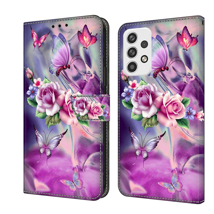 Crystal 3D Shockproof Protective Leather Phone Case, For Samsung Galaxy S23 FE 5G