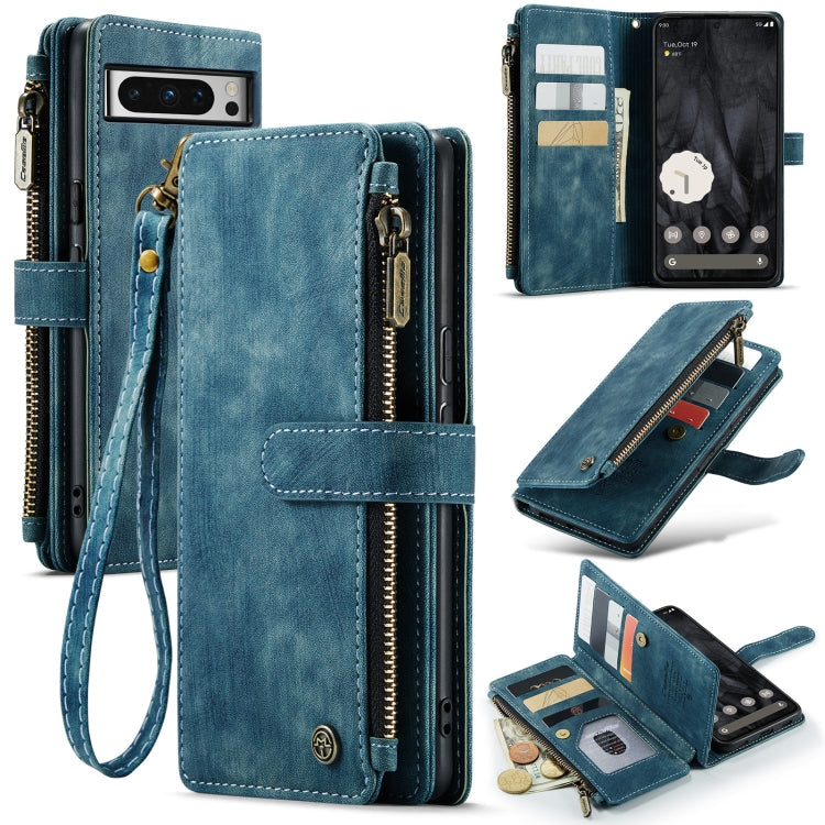 CaseMe C30 Multifunctional Leather Phone Case, For Google Pixel 8a, For Google Pixel 8 Pro, For Google Pixel 8