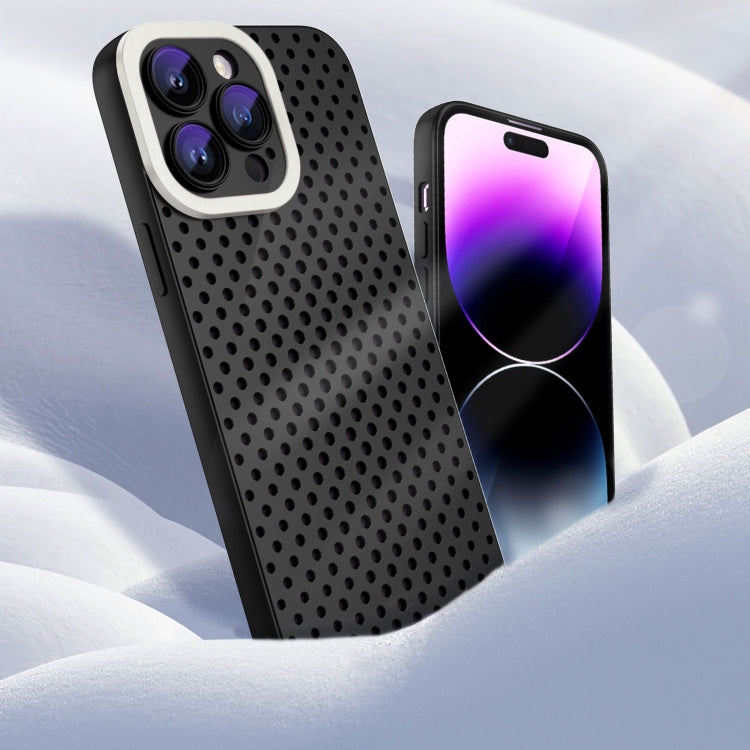 Hollow Heat Dissipation TPU Phone Case, For iPhone 14 Plus, For iPhone 14, For iPhone 14 Pro, For iPhone 14 Pro Max, For iPhone SE 2022 / 2020 / 8 / 7
