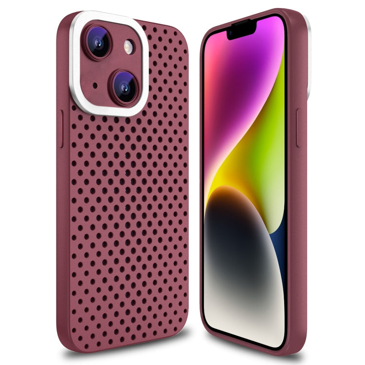 Hollow Heat Dissipation TPU Phone Case, For iPhone 14 Plus, For iPhone 14, For iPhone 14 Pro, For iPhone 14 Pro Max, For iPhone SE 2022 / 2020 / 8 / 7