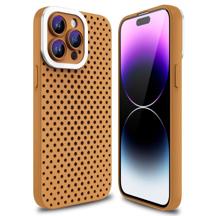 Hollow Heat Dissipation TPU Phone Case, For iPhone 14 Plus, For iPhone 14, For iPhone 14 Pro, For iPhone 14 Pro Max, For iPhone SE 2022 / 2020 / 8 / 7