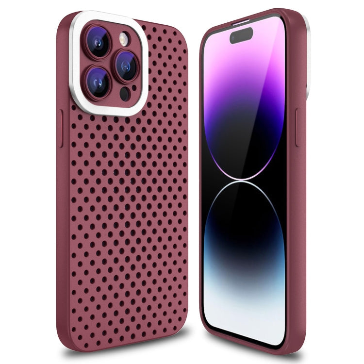 Hollow Heat Dissipation TPU Phone Case, For iPhone 14 Plus, For iPhone 14, For iPhone 14 Pro, For iPhone 14 Pro Max, For iPhone SE 2022 / 2020 / 8 / 7