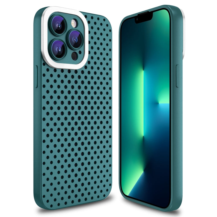Hollow Heat Dissipation TPU Phone Case, For iPhone 13 Pro Max, For iPhone 13 Pro, For iPhone 13, For iPhone 12, For iPhone 12 Pro Max
