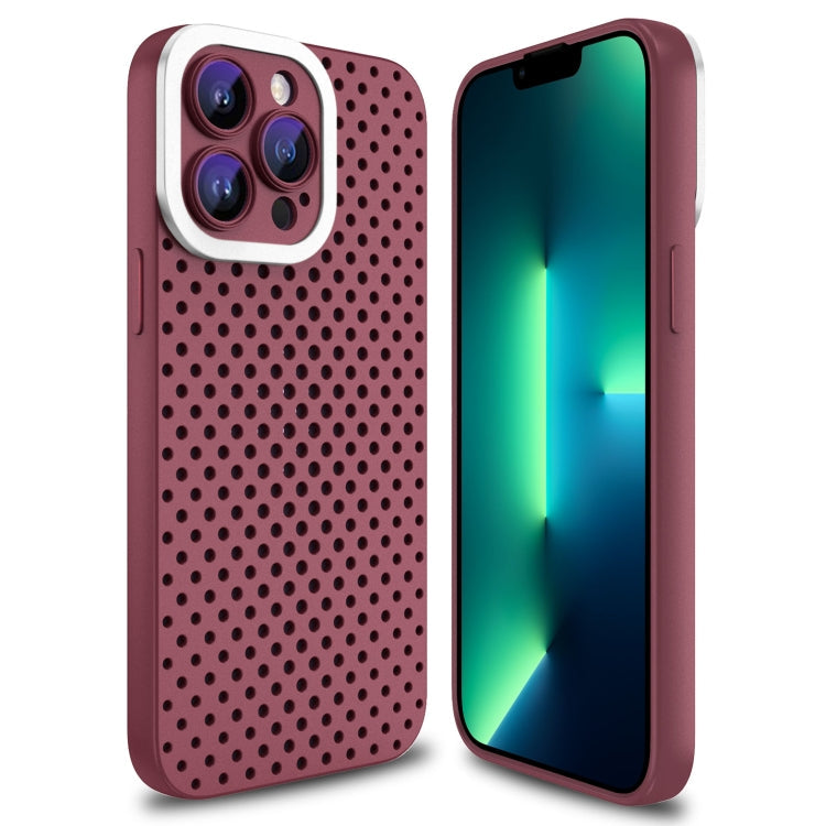 Hollow Heat Dissipation TPU Phone Case, For iPhone 13 Pro Max, For iPhone 13 Pro, For iPhone 13, For iPhone 12, For iPhone 12 Pro Max