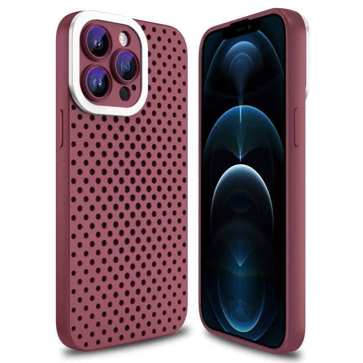 Hollow Heat Dissipation TPU Phone Case, For iPhone 13 Pro Max, For iPhone 13 Pro, For iPhone 13, For iPhone 12, For iPhone 12 Pro Max