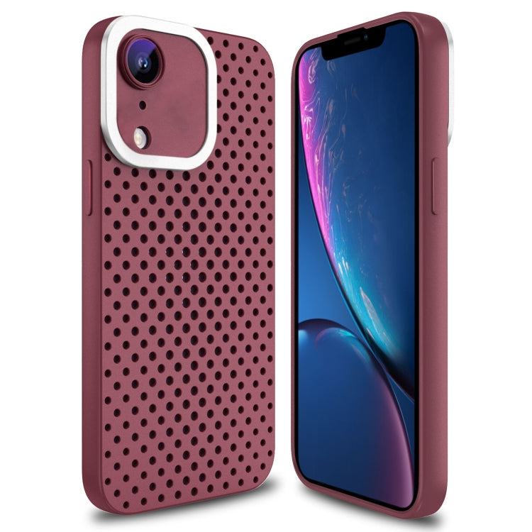 Hollow Heat Dissipation TPU Phone Case, For iPhone XR, For iPhone XS Max, For iPhone 8 Plus / 7 Plus