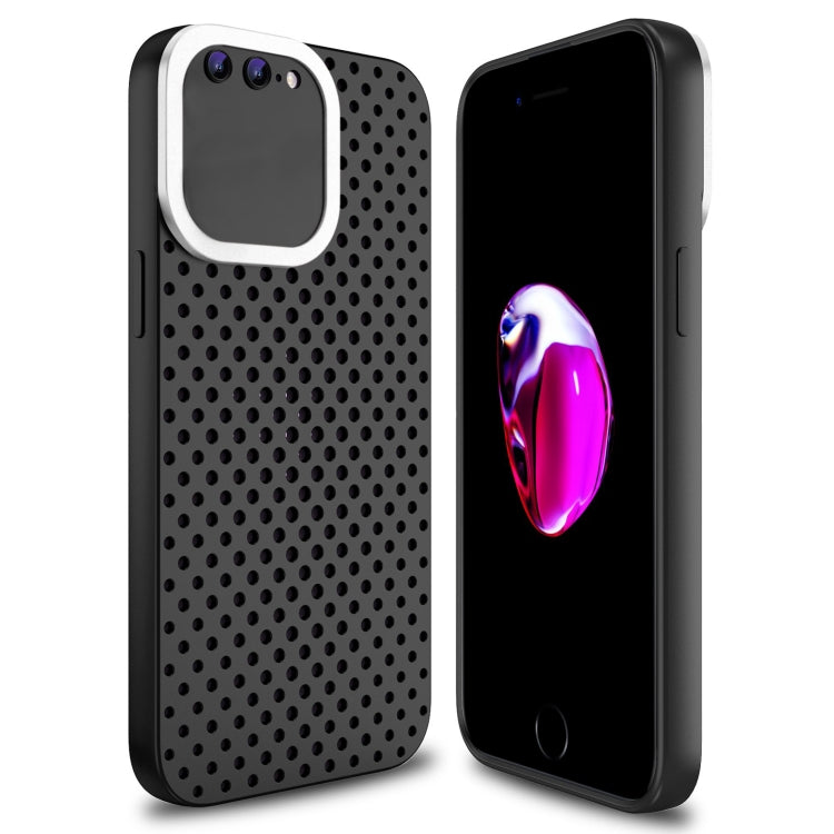 Hollow Heat Dissipation TPU Phone Case, For iPhone XR, For iPhone XS Max, For iPhone 8 Plus / 7 Plus