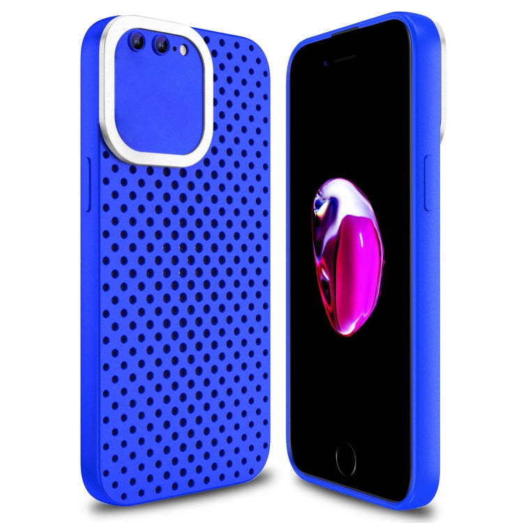 Hollow Heat Dissipation TPU Phone Case, For iPhone XR, For iPhone XS Max, For iPhone 8 Plus / 7 Plus