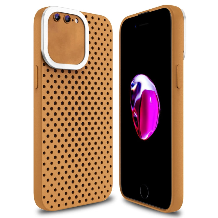 Hollow Heat Dissipation TPU Phone Case, For iPhone XR, For iPhone XS Max, For iPhone 8 Plus / 7 Plus