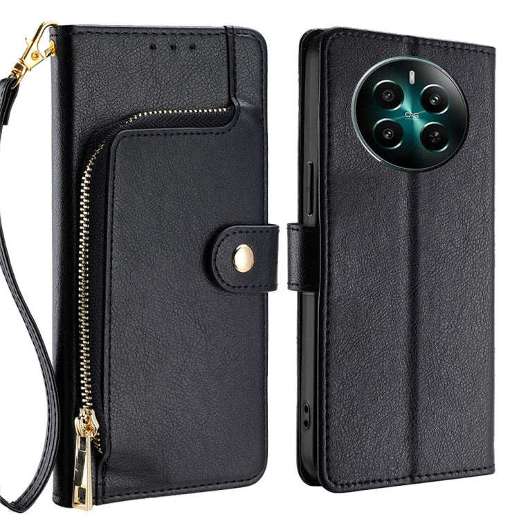 Zipper Bag Leather Phone Case, For Realme GT Neo6 SE, For Realme 12 5G, For Realme 12+ 5G, For Realme 12 Pro 5G, For Realme GT5 Pro 5G, For Realme 11 5G