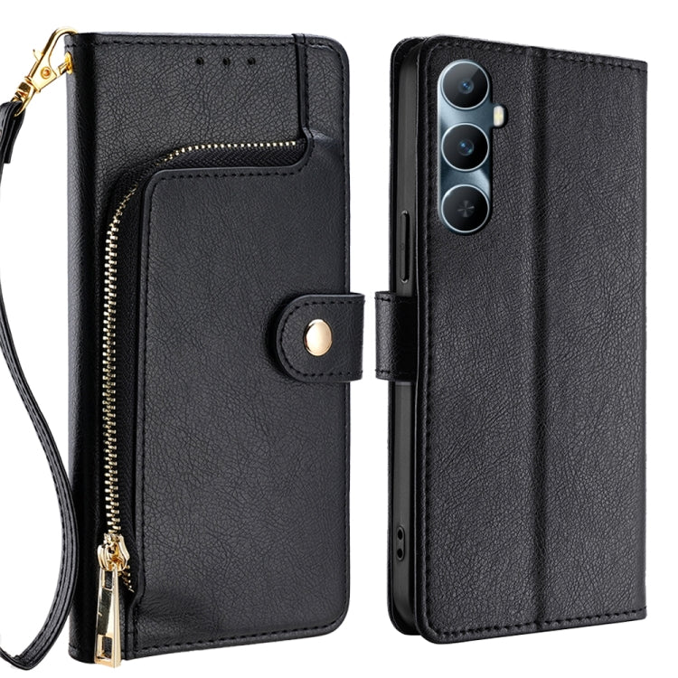 Zipper Bag Leather Phone Case, For Realme 11 Pro / 11 Pro+ 5G, For Realme C65 4G
