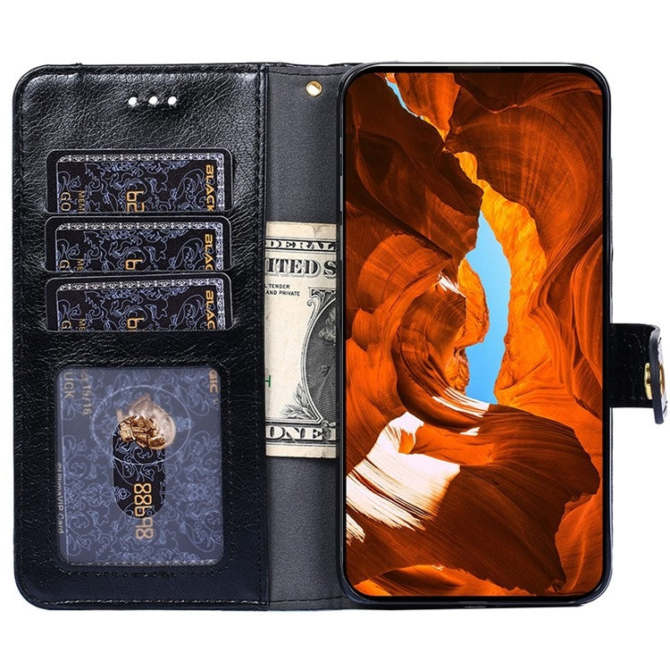 Zipper Bag Leather Phone Case, For Realme GT Neo6 SE, For Realme 12 5G, For Realme 12+ 5G, For Realme 12 Pro 5G, For Realme GT5 Pro 5G, For Realme 11 5G