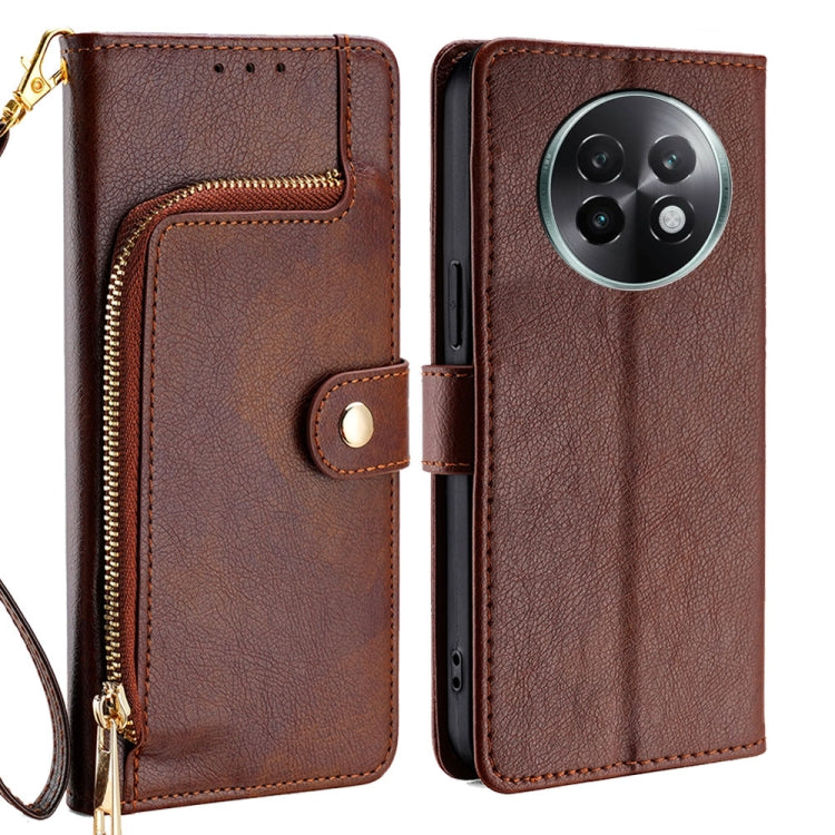 Zipper Bag Leather Phone Case, For Realme P3 Ultra 5G, For Realme P3 Pro 5G Global, For Realme 14 Pro+ 5G, For Realme 14 Pro 5G Global, For Realme C75 4G / 14x 5G Global, For Realme 13 Pro 5G