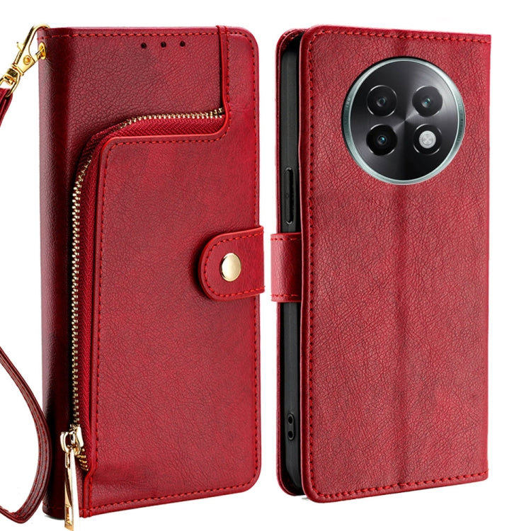 Zipper Bag Leather Phone Case, For Realme P3 Ultra 5G, For Realme P3 Pro 5G Global, For Realme 14 Pro+ 5G, For Realme 14 Pro 5G Global, For Realme C75 4G / 14x 5G Global, For Realme 13 Pro 5G