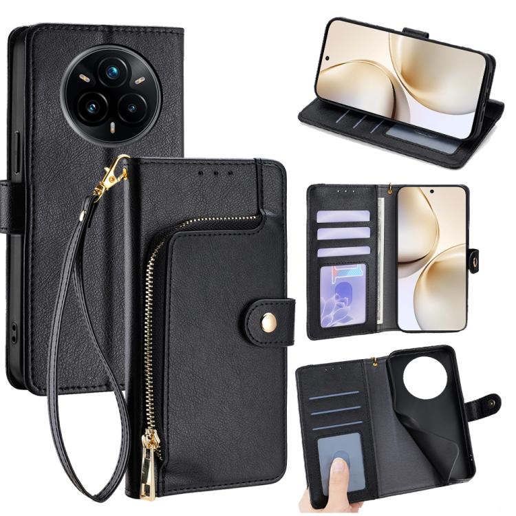 Zipper Bag Leather Phone Case, For Realme P3 Ultra 5G, For Realme P3 Pro 5G Global, For Realme 14 Pro+ 5G, For Realme 14 Pro 5G Global, For Realme C75 4G / 14x 5G Global, For Realme 13 Pro 5G