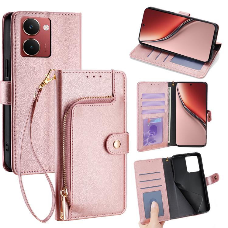 Zipper Bag Leather Phone Case, For Realme P3 Ultra 5G, For Realme P3 Pro 5G Global, For Realme 14 Pro+ 5G, For Realme 14 Pro 5G Global, For Realme C75 4G / 14x 5G Global, For Realme 13 Pro 5G