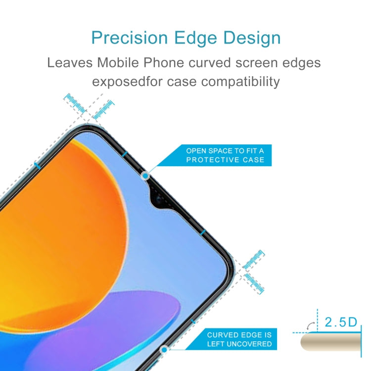 For Honor X6s 0.26mm 9H 2.5D Tempered Glass Film