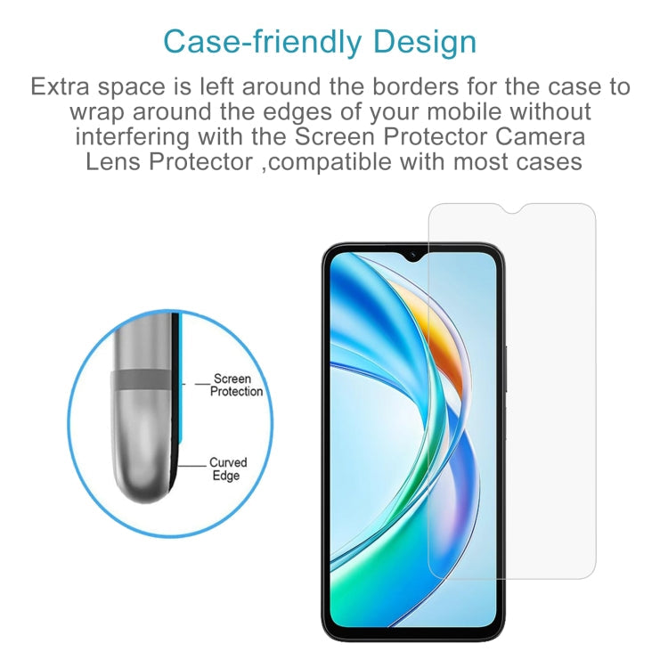 For Honor X5b / X5b Plus 0.26mm 9H 2.5D Tempered Glass Film