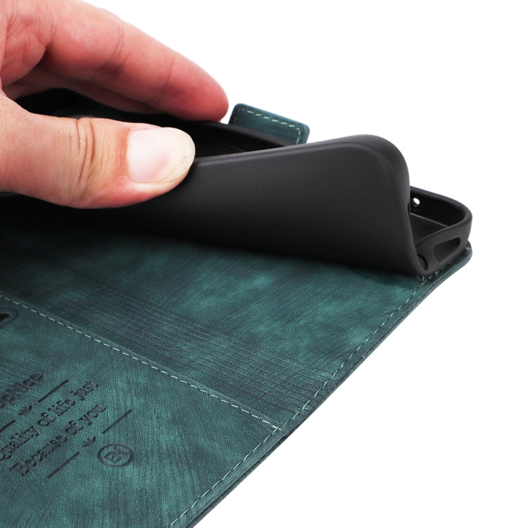 For iPhone 16 Pro Max BETOPNICE Dual-side Buckle Leather Phone Case(Green)