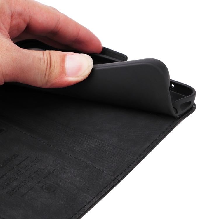 For iPhone 16 Pro BETOPNICE Dual-side Buckle Leather Phone Case(Black)