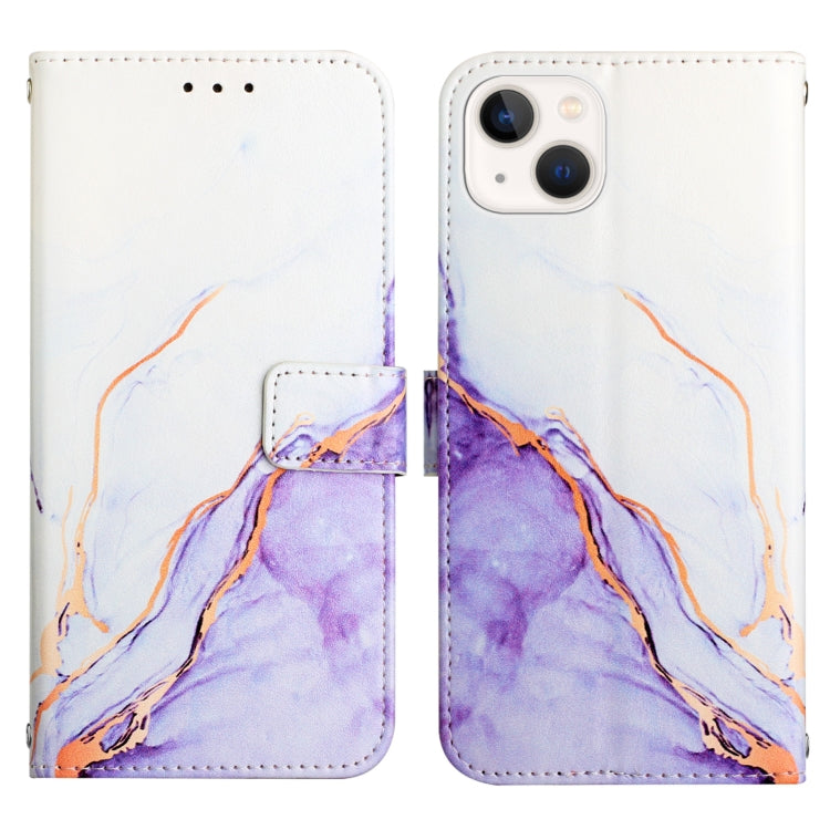 PT003 Marble Pattern Flip Leather Phone Case, For iPhone 15, For iPod Touch 7 / 6 / 5
