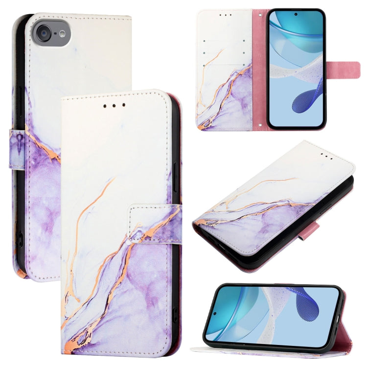 PT003 Marble Pattern Flip Leather Phone Case, For iPhone 15, For iPod Touch 7 / 6 / 5