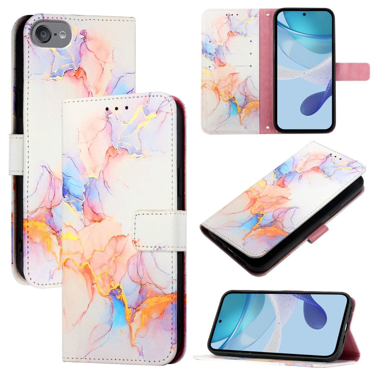 PT003 Marble Pattern Flip Leather Phone Case, For iPhone 15, For iPod Touch 7 / 6 / 5