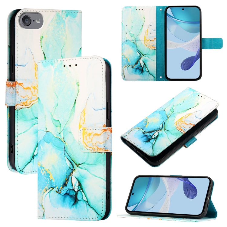 PT003 Marble Pattern Flip Leather Phone Case, For iPhone 15, For iPod Touch 7 / 6 / 5