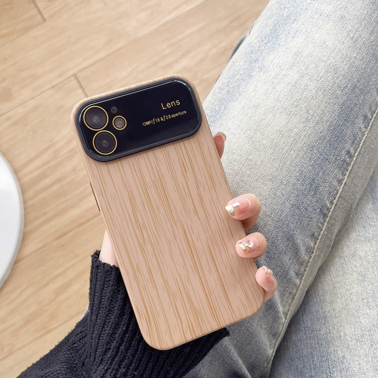Wood Grain TPU Phone Case with Lens Film, For iPhone 12 Pro Max, For iPhone 12 Pro, For iPhone 11 Pro Max, For iPhone 11