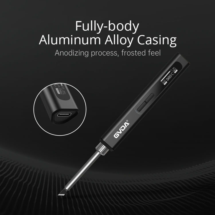 GVDA GD300 Intelligent Internal Heating Digital Display Constant Temperature Maintenance Electric Soldering Iron with 4 Tips
